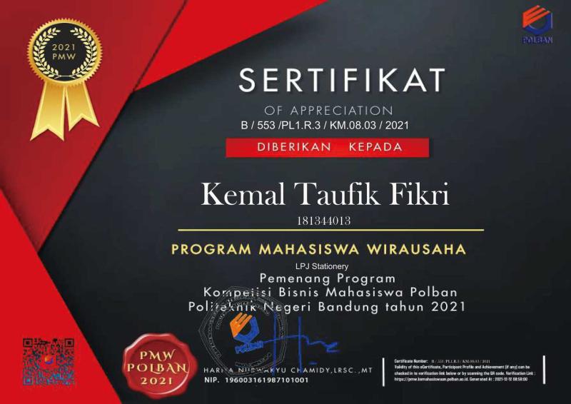 KBMP Business Competition Winner